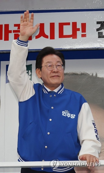 지원유세 나선 이재명 대표