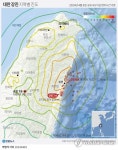 [그래픽] 대만 강진 지역별 진도