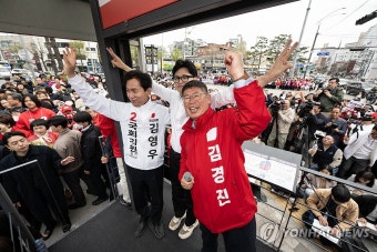 김영우-김경진 후보 지지 나선 한동훈 위원장