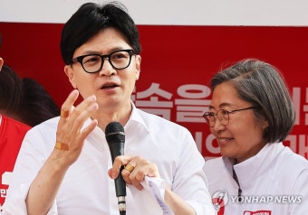 수원 찾은 한동훈 비대위원장