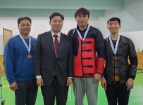 진종오 국회의원 당선인, 회장기 전국사격대회 방문해 후배 격려