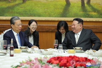 김정은, 中자오러지 접견