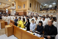 목포에서 열린 세월호 10주기 추모 미사