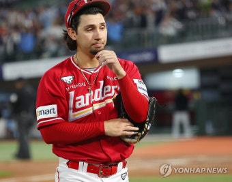 KBO 첫승 실패한 SSG 더거
