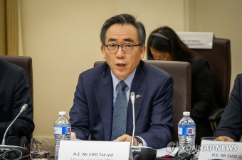 발언하는 조태열 장관