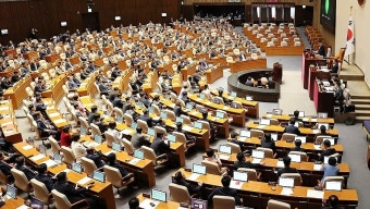 [속보] 국회, '채상병특검법' 본회의 안건 상정 여부 표결