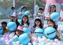 해치의 마법마을 놀이터 즐기는 어린이 기자단