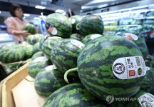 1년 전보다 19.2% 오른 수박 가격