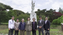 국립소록도병원 찾은 지영미 청장