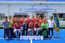 성일고·송곡여고, 협회장기 전국남녀하키 고등부 우승