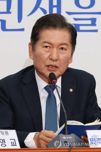 발언하는 민주당 정청래 최고위원