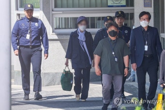 윤석열 대통령 장모, 오늘 가석방