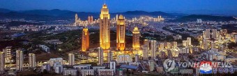김정은, 평양 전위거리 준공식 참석…딸 주애 두달만에 재등장