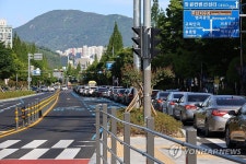 창원 원이대로 출근길 정체