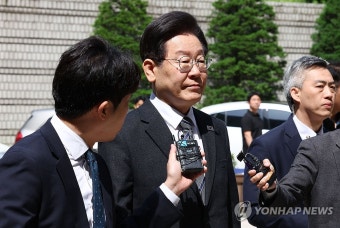 법정 향하는 더불어민주당 이재명 대표