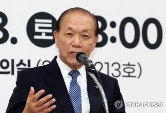 발언하는 황우여 비대위원장