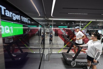 여의나루역에 조성된 러너스테이션 프레스투어