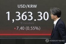 상승 개장한 원달러 환율