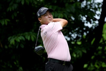 한승수, KPGA KB금융 리브챔피언십 3R 단독 선두…2위와 2타 차