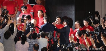 채상병 특검법 부결에 실망한 해병대 예비역들
