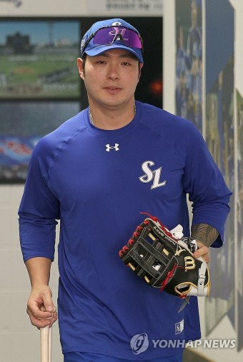 박병호, 삼성 더그아웃으로