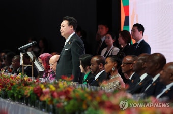 [한-아프리카 정상회의] 윤석열 대통령, 한·아프리카 정상회의 환영만찬 만찬사