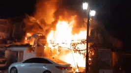 인천 상가주택 화재로 2명 부상…대응 1단계 발령