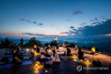 강원관광재단, 철원서 별빛이 내리는 요가 진행