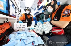 폭염119구급대 꼼꼼하게 물품 점검