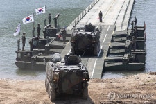 북한강 건너는 K808