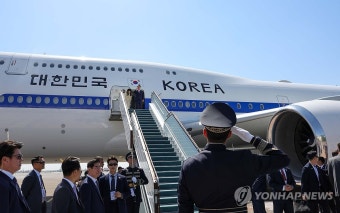 사마르칸트 향하는 윤석열 대통령