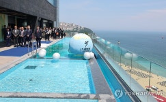해운대보며 수영 즐길 수 있는 L7호텔 개관
