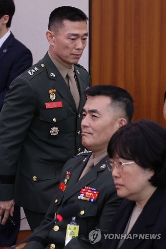 증인선서 거부한 임성근 전 사단장