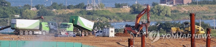 분주한 수도권매립지 3-1매립장