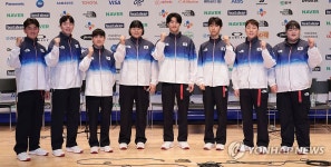 파리올림픽 D-30 파이팅 외치는 국가대표 선수들