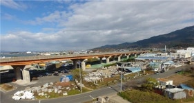 사천시, 송포1교 내진성능 보강…안전한 도로환경 조성