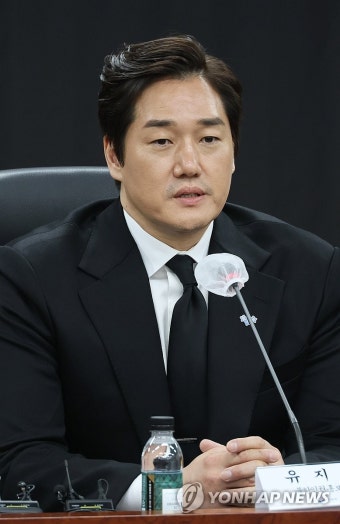 북한인권홍보대사 위촉 소감 밝히는 유지태