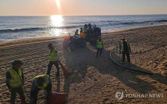 깨끗한 백사장을 위해