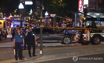 오세훈, 시청역 역주행 사고현장 지휘…신속·철저 대처 주문