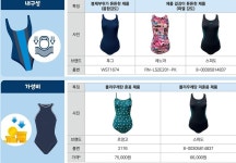 여성 실내수영복, 내구·기능성 차이…가격도 최대 두배
