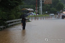 나무 쓰러지고 토사 유출까지…경기 밤사이 비피해 속출(종합)
