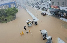 [속보] 당진 침수 피해 다수…시곡교 인근 하천 범람, 대피해야