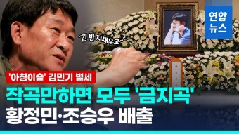 [영상] 소극장 학전 이끈 '아침이슬' 김민기 별세…