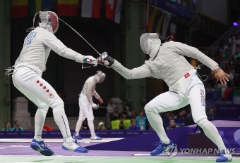 한국 사브르 대표팀, 올림픽 단체전 3연패 달성! 오상욱 선수, 금메달 행진