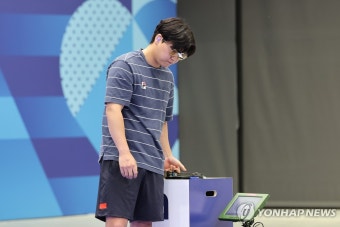이원호, 공기권총 10m 4위