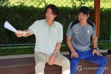 홍명보 감독 국내 첫 공식 행보