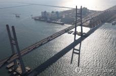7일 밤부터 서해안고속道 서해대교 행담도휴게소 진출입 차단