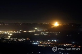 헤즈볼라, 이스라엘 접경지 공습…