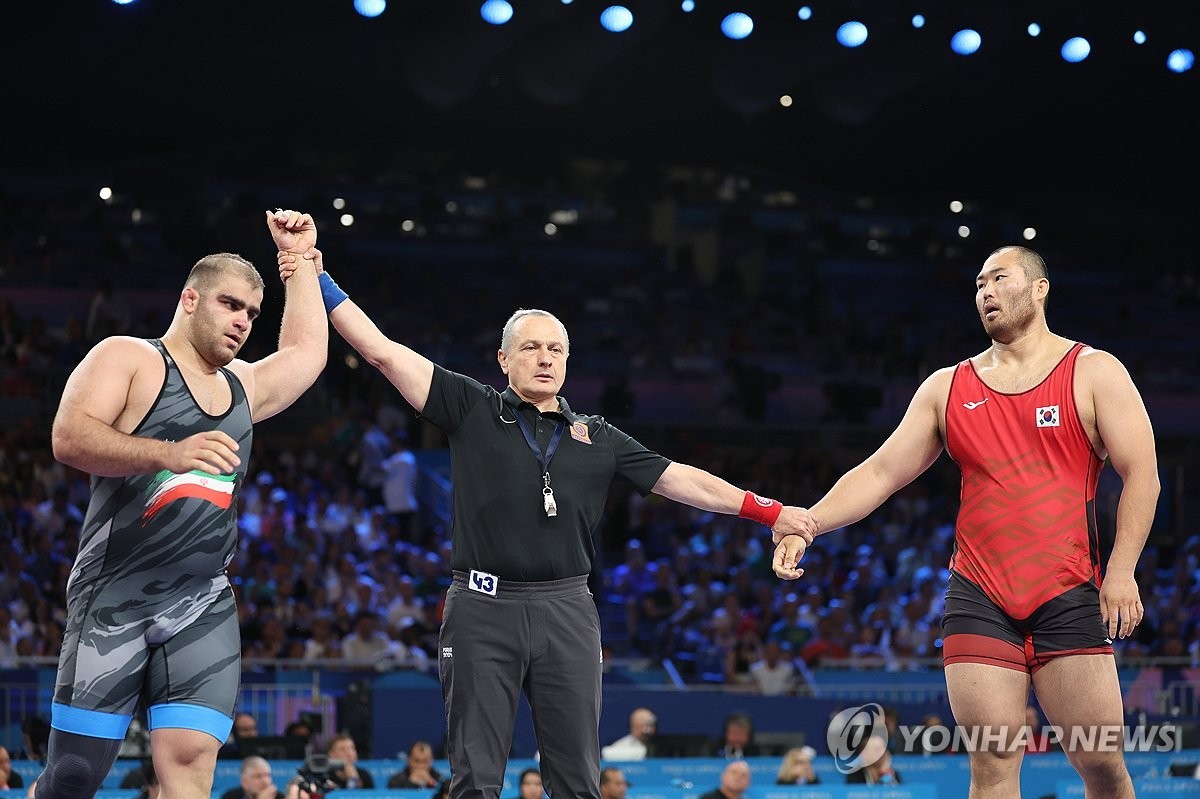 2024 파리 올림픽, 레슬링 패자부활전서 한국 대표팀 레슬러들 탈락