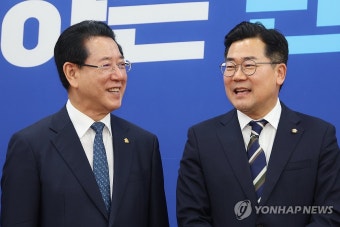 박찬대 원내대표 예방한 김영록 전남지사